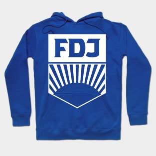 FDJ - Free German Youth Logo (white) Hoodie